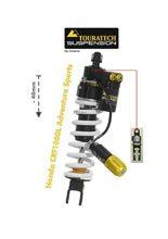Amortyzator obniżający zawieszenie o 40 mm  Extreme Touratech do Honda CRF1000L Adventure Sports (18-)