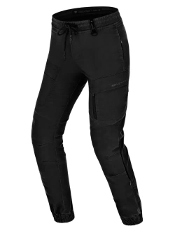 Spodnie motocyklowe damskie tekstylne Shima Joggsy czarne