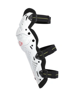 Nakolanniki motocyklowe Acerbis Impact Pro biało-czerwone