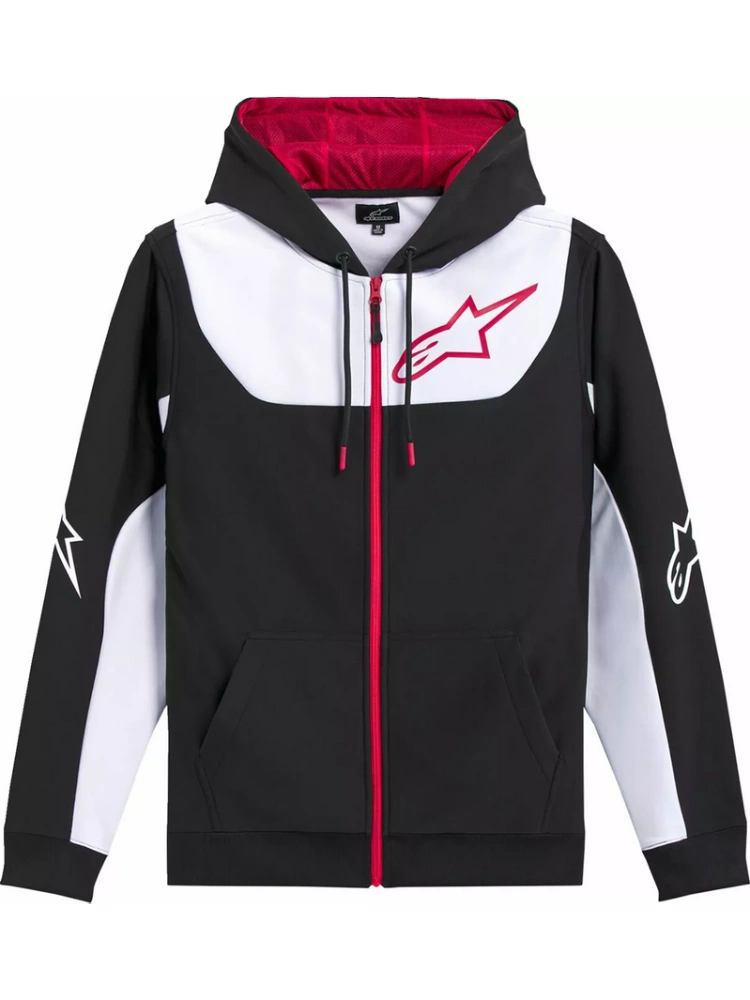 Bluza Alpinestars Sessions V3 czarno-biało-czerwona