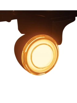 Kierunkowskazy przednie LED Kuryakyn Tracer Harley Davidson (wybrane modele) przyciemniane