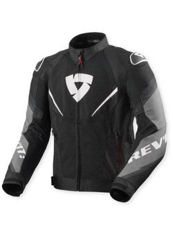 Kurtka motocyklowa tekstylna REV’IT! Quantum 3 Air czarno-biała