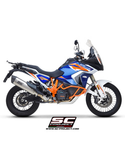 Tłumik SC-Project, Adventure, Titanium + Carbon (Slip-On) - KTM 1290 Super Adventure [21-22]