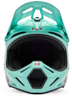 Kask enduro Fox V3 Drip czarno-niebieski