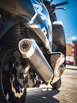 Tłumik G.P.R Evo4 Road [Slip-On, Stainless Steel] - Aprilia Atlantic 500 VL0 [05-06]