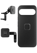 Zestaw na motocykl: etui Peak Design Mobile Everyday Fabric do smartfona Google Pixel 10 Pro XL z mocowaniem motocykla