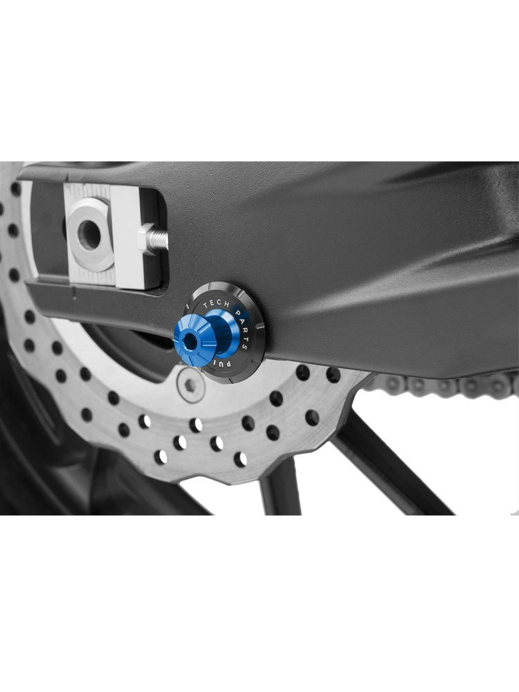 Rolki wahacza PUIG do motocykli Kawasaki / KTM RC (M10x125 - niebieskie PRO)