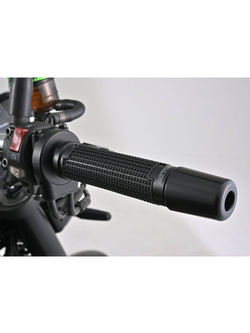 Manetki Daytona Products GGDM-Cross z czarnym aluminiowym pierścieniem 125 mm czarne