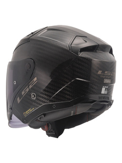 Kask otwarty LS2 OF603 Infinity II Carbon czarny matowy