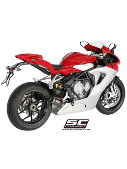 Tłumik CR-T (Niska pozycja) Slip-On SC-Project do MV Agusta F3 675 / 800 [11-17]