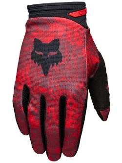 Rękawice cross Fox 180 Abyss czarno-czerwone