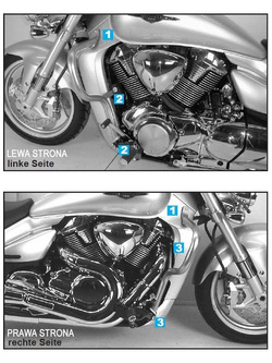 Gmol silnika Hepco&Becker do Suzuki M 1800 (VZ) R Intruder 