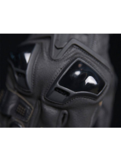 Rękawice motocyklowe Icon Hypersport Short czarne