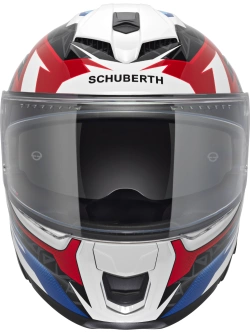 Kask integralny Schuberth S3 Thunder czarno-czerowono-niebieski połysk