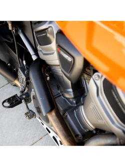 Podnóżki motocyklowe Biltwell Mushman wybrane modele Harley-Davidson czarne