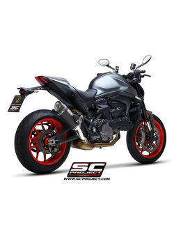 Tłumik motocyklowy SC-Project SC1-S Ducati Monster 937 (21-24) carbon