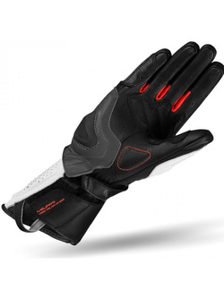 Rękawice motocyklowe damskie Shima Miura czerwone-fluo