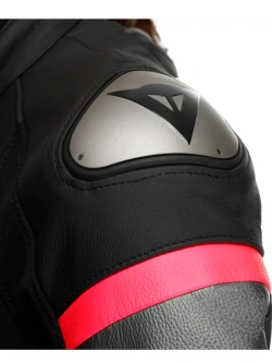 Kombinezon motocyklowy dwuczęściowy damski Dainese Fulminea szaro-czarno-biały