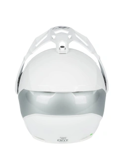 Kask adventure Klim X1 Alpha biało-srebrny