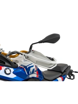 Handguardy osłona oryginalnych handbarów Hepco&Becker BMW F 450 GS (26-) białe
