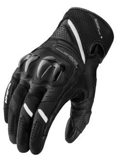 Rękawice motocyklowe damskie Shima Spark 3.0 czarno-białe