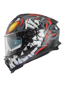 Kask integralny Premier Typhoon MO 92 BM czarno-czerwono-żółty