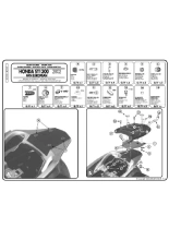 Stelaż pod kufer centralny Monokey Kappa Honda Pan European ST 1300 (02-14)