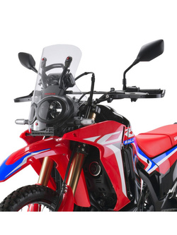 Handguardy Zeta Honda CRF250L/ CRF300L / RALLY (21-) aluminiowe, szare