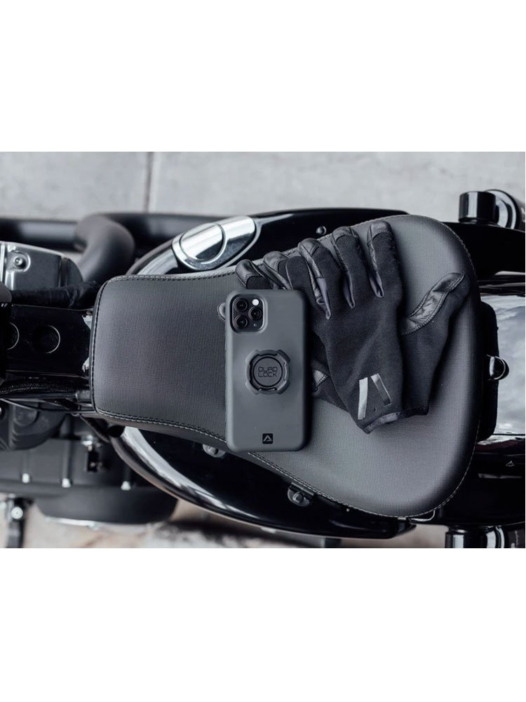 Zestaw na motocykl: etui na telefon Samsung Galaxy S21 + wodoodporny pokrowiec + mocowanie Quad Lock