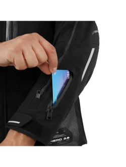 Kurtka motocyklowa tekstylna Shima Hero 3.0 G2 czarna