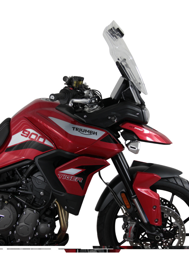 Szyba motocyklowa MRA Vario Touring "VTM" Triumph Tiger 900 (19-24)/ GT PRO/ Tiger 850 Sport (19-) przeźroczysta