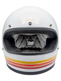 Kask integralny Biltwell Gringo Sunset Spectrum biały