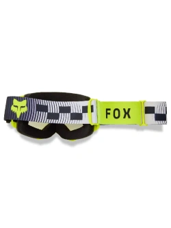Gogle motocyklowe Fox Main Collect z przezroczystą szybką, szaro-żółte