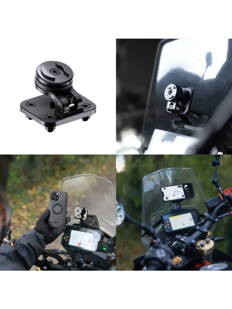 Zestaw na motocykl: etui na telefon iPhone 15 Plus + mocowanie SP Connect