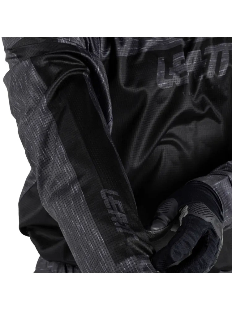 Bluza enduro Leatt Moto 3.5 Lite Stealth czarno-szara