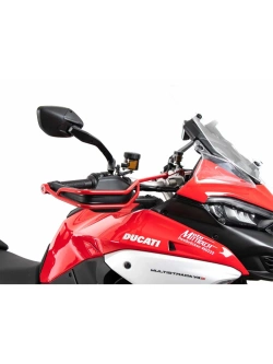 Handguardy osłona oryginalnych handbarów Hepco&Becker Ducati Multistrada V4/S/Pikes Peak/Rally/RS (25-) czerwone