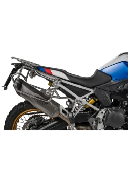 Siedzenie motocyklowe Touratech Fresh Touch Rider BMW F 900 GS czarno-czerwono-niebieskie [wersja: low] 
