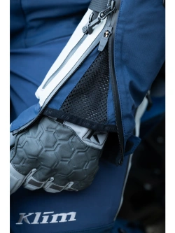 Kurtka motocyklowa tekstylna Klim Latitude niebieska