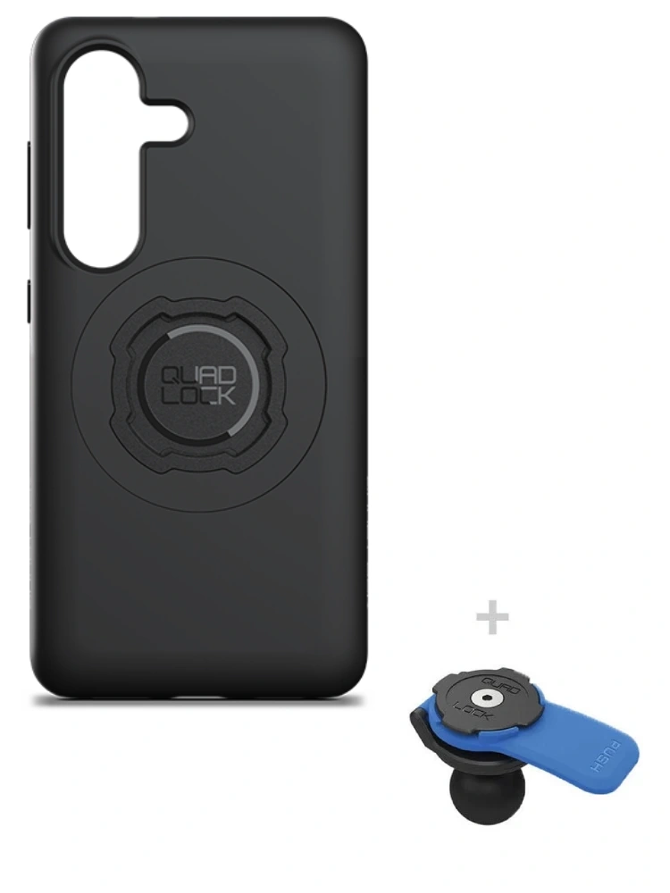 Zestaw: etui MAG na telefon Samsung Galaxy S26 (magnetyczne) + uchwyt kulowy Quad Lock