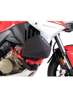 Zestaw: kufry boczne + stelaże Hepco&Becker Xplorer Cutout do Ducati Multistrada V4 / S / S Sport (21-24) srebrny