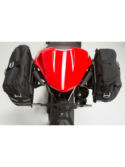 Zestaw sakw bocznych LEGEND GEAR LC2 Black Edition ze stelażami SW-MOTECH do Ducati Monster 1200/S (16-)