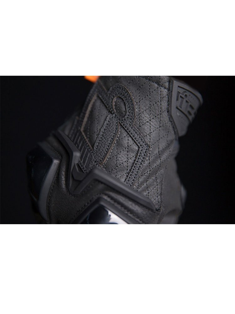 Rękawice motocyklowe Icon Hypersport Short czarne