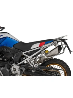 Siedzenie motocyklowe Touratech Fresh Touch Rider BMW F 900 GS czarno-czerwono-niebieskie [wersja: high] 