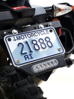 Światło stopu tablicy rejestracyjnej LED Denali B6