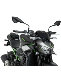 Spoilery boczne Puig D12 Kawasaki Z900/ SE (25-) czarne matowe