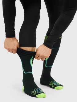 Legginsy termoaktywne z nogawką 3/4 Redline Mars 2.0 Outlast czarne, bez logo