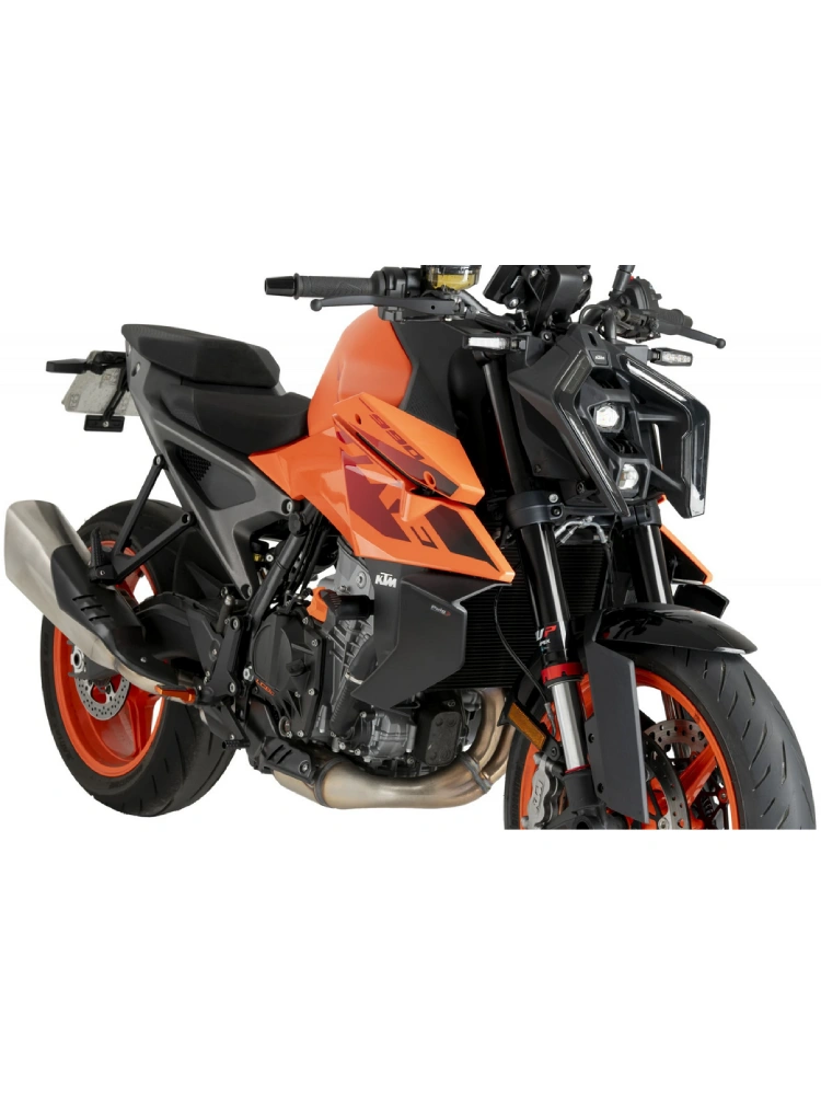 Boczne spoilery dociskowe Puig KTM Duke/ Duke R (24-) czarne matowe