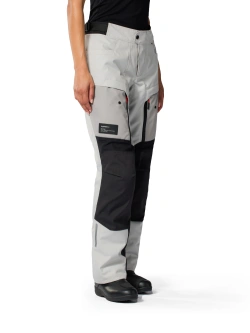 Spodnie motocyklowe damskie tekstylne REV’IT! Outback 5 H2O szaro-czarne