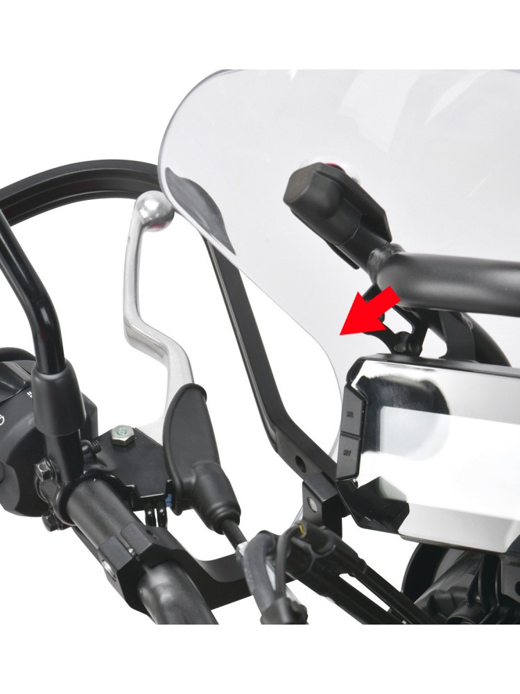 Handguardy Zeta Honda CRF250L/ CRF300L / RALLY (21-) aluminiowe, szare