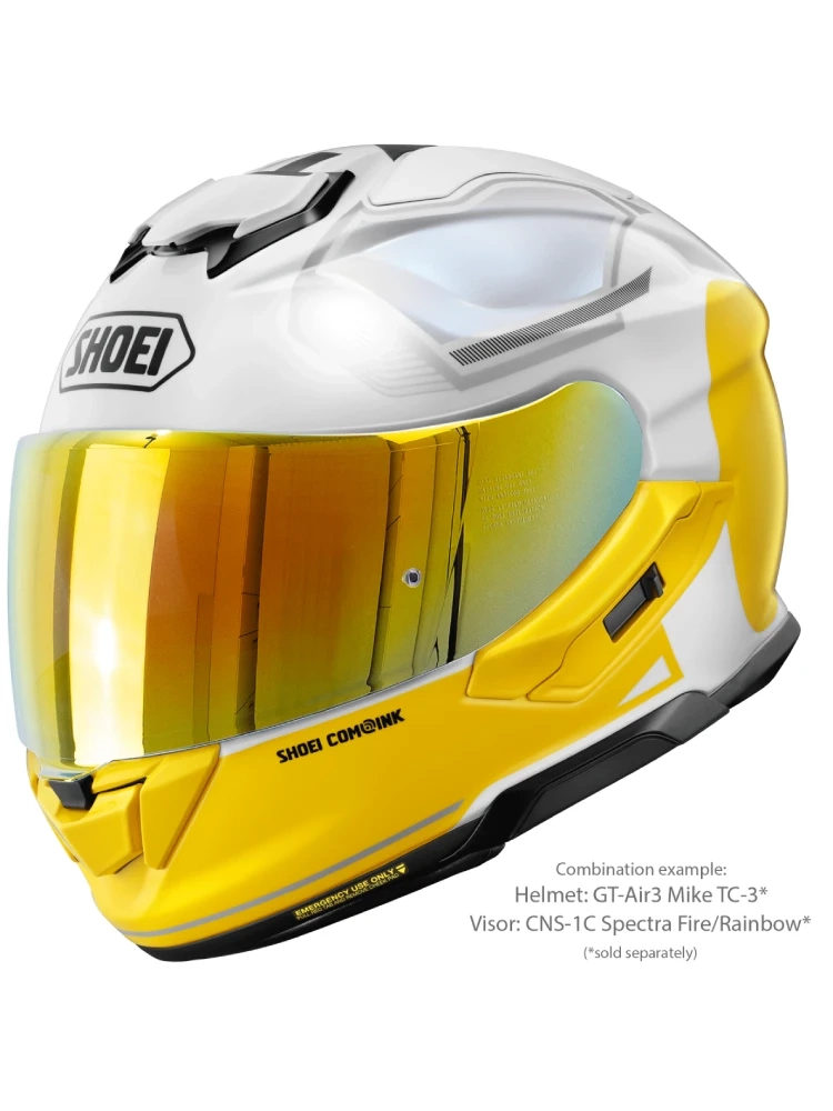 Kask integralny Shoei GT-Air 3 Mike TC-3 żółto-biały